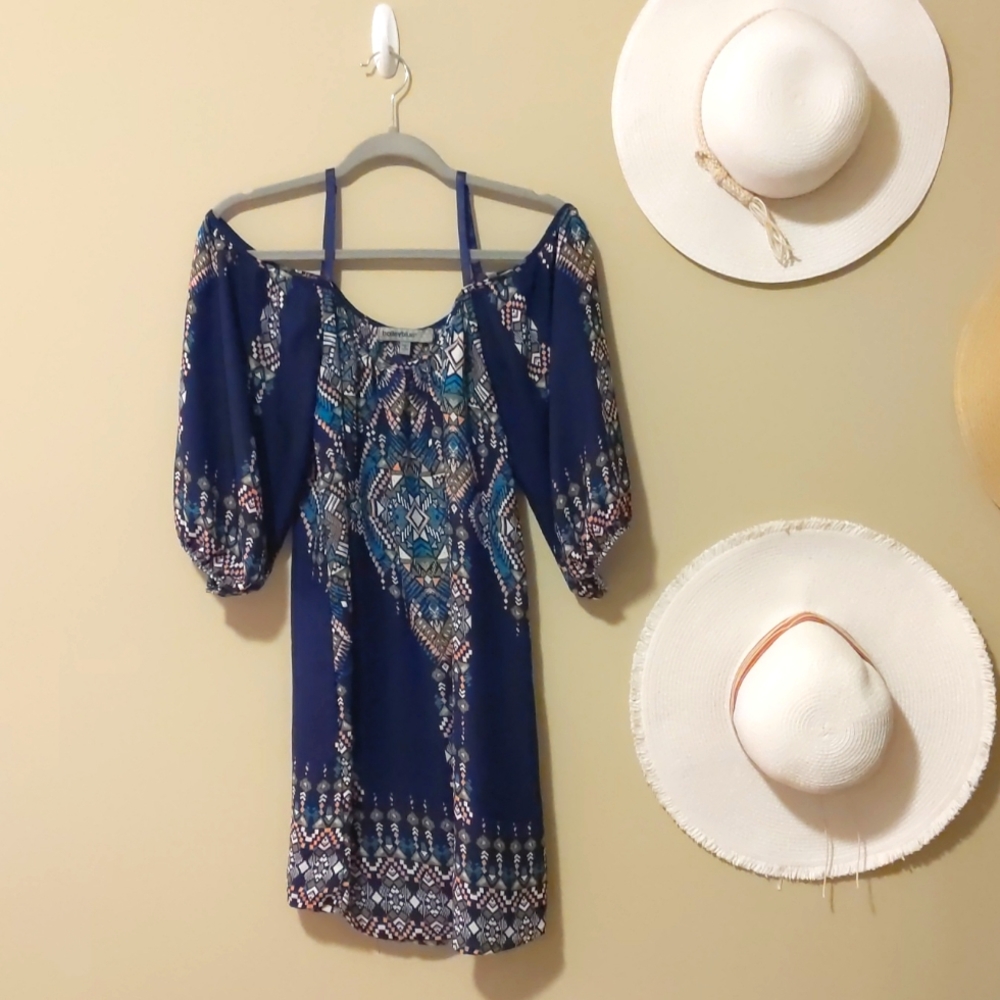 Aztec Print Dress